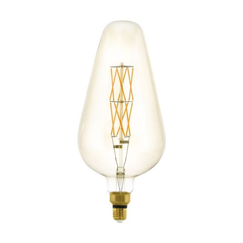EGLO LED-lamp 8W E27 amber kaars