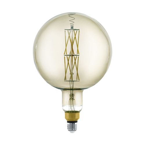 EGLO LED-lamp 8W E27 smokey globe