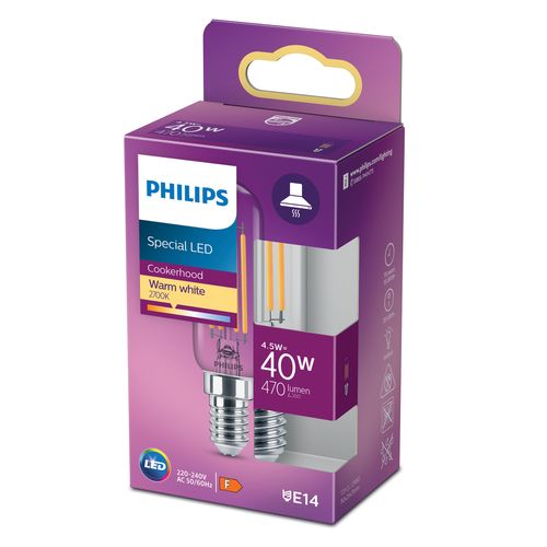 Philips Ledfilamentlamp Warm Wit E14 4,5w