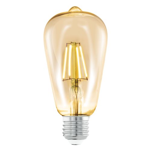 Eglo Ledfilamentlamp Amber St64 E27 4w
