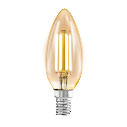 Eglo Ledfilamentlamp Amber C37 E14 4w