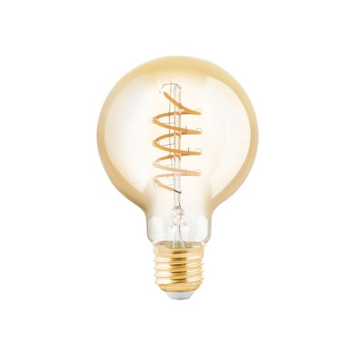 Eglo Ledfilamentlamp G80 Amber Spiraal E27 4w