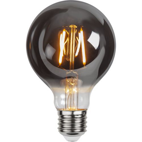 G80 Lamp - Rookglas - E27 - 1.8w - Super Warm Wit 2100k
