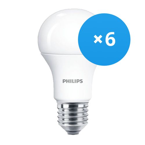 Voordeelpak 6x Philips Master Value Ledbulb E27 Peer Mat 7.8w 1055lm - 927 Zeer Warm Wit | Beste