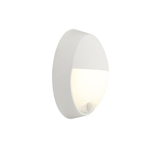 Ansell Led Bulkhead Helder Circulair Ooglid Wit 12.5w 1058lm - 830-840-865 Cct | 215mm - Ip54 -