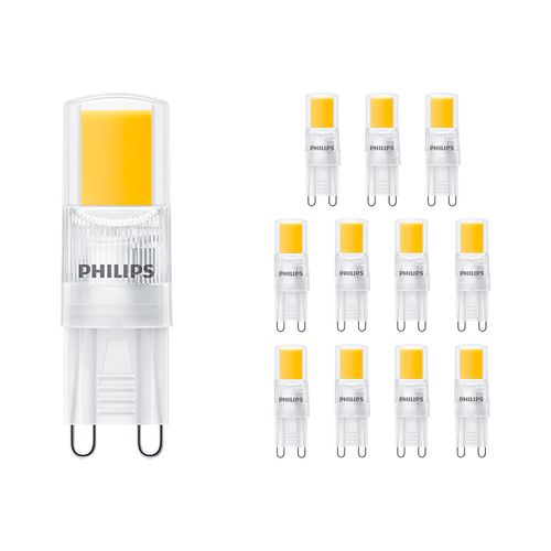 Voordeelpak 12x Philips Corepro Ledcapsule G9 2w 220lm - 827 Zeer Warm Wit | Vervangt 25w