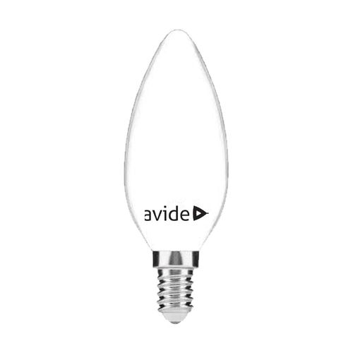 Avide Led Filament Candle E14 4w 2700k 470lm 230v - Mat - Warm Wit