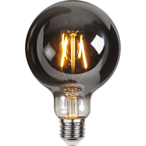 G95 Lamp - Rookglas - E27 - 1.8w - Super Warm Wit 2100k