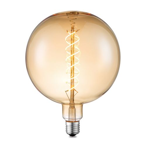 Home Sweet Home Ledfilamentlamp Sprial G180 Amber E27 6w